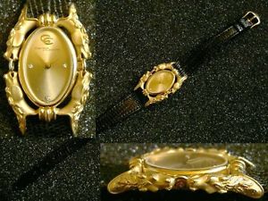 Carrera y Carrera 18K Gold Damenuhr "Pferdeköpfe" Top