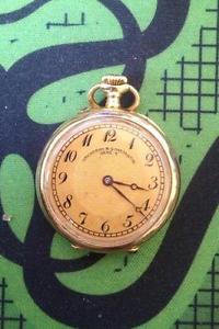 18 k gold vacheron and constantin pocket watch size 30 mm working LOW PRICE