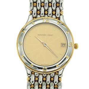 AUDEMARS PIGUET model MERIDIAN steel and gold Ref. 56340 34mm with box