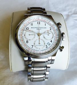 Baume et Mercier Capeland Chronograph 10061 Wrist Watch for Men