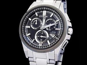 Auth CITIZEN Atessa 25th Anniversary Eco-Drive Radio Men's Watch (O A3453)