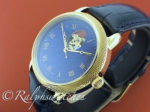 THEO FABERGE St. Petersburg Collection 18K Gold Swiss Made Mens Watch Lapis Dial