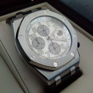 Audemars Piguet Royal Oak Offshore - White Dial - All Box And Paperwork - Unworn