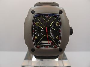 VERGO AVIUS LEONARDO ITALIAN LIMITED LNIB TITANIUM SWISS MOVEMENT AZIMUTH MILLE