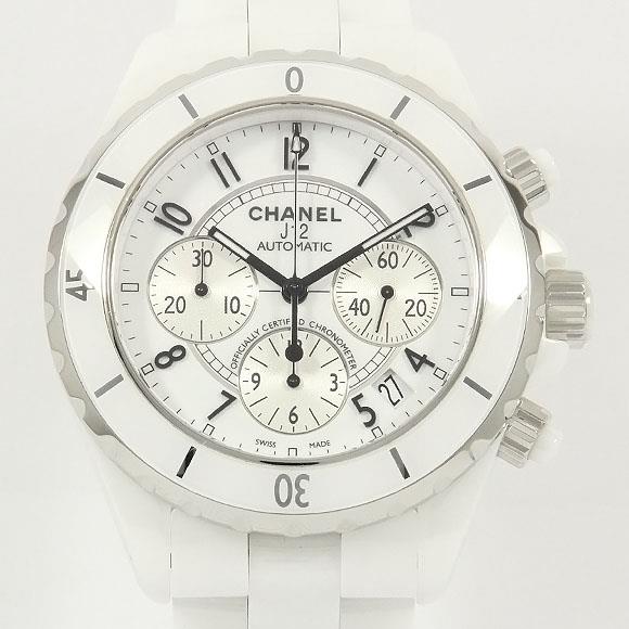 Used[B] Watch Chanel H1007 J12 41mm Chrono ceramic self-winding Q7Q