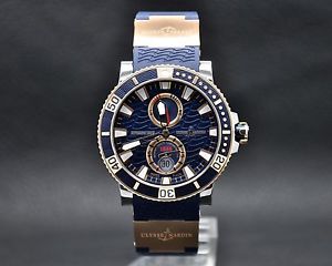 Ulysse Nardin Maxi Marine Diver Titanium 18K Rose Gold Automatic ref. 265-90