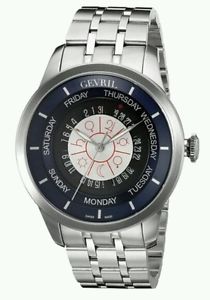 Gevril Men's 2000B Columbus Circle Analog Watch