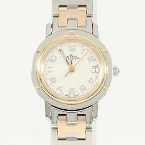 Used[B] Watch Hermes CL4.221 Clipper nacres PG Combi Quartz C9U