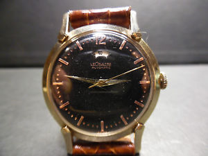 JAGER LECOULTRE POWER RESERVE CAL. 481 BUMPER ORO 14 VINTAGE MASSIVE GOLD 14KT