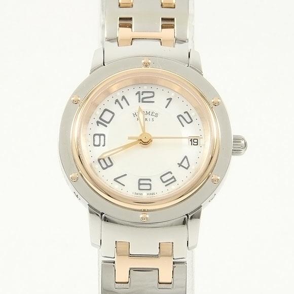 Used[B] Watch Hermes CP1.221 Clipper Classic PG Combi Quartz K7H