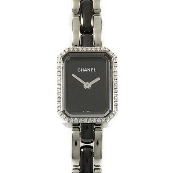 Used[B] Watch Chanel H2163 Premiere SSx ceramic / D Quartz Black E3T