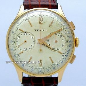 Zenith Chronograph Vintage Anni ‘50 Oro Rosa Meccanico
