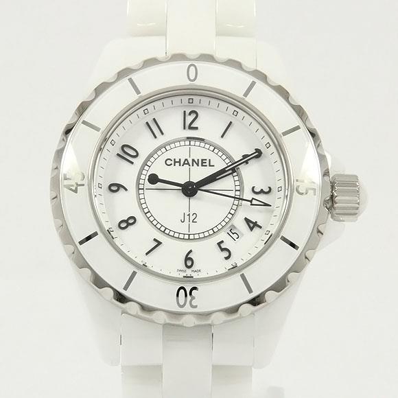 Used[B] Watch Chanel H0968 J12 33mm ceramic Quartz White Arabic U1O