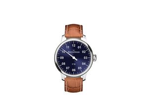 MeisterSinger Uhren Herrenuhr Einzeigeruhr N02 AM6608N