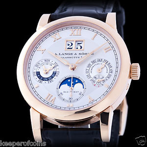 A. LANGE & SOHNE Ref. 310.032 Langematik Perpetual Calendar 18K Rose Gold image 1