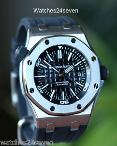 Audemars Piguet Royal Oak Offshore Diver Black 42mm, Retail $19,000