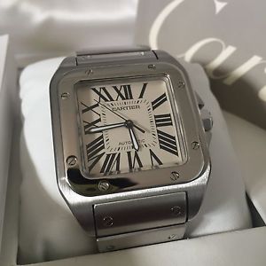 Cartier Santos 100 XL Ref 2656 Full Set Braccialato