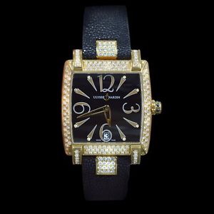 Women's Ulysse Nardin Caprice 18k Rose Gold 136-91 Diamonds Watch Retail: 32,500