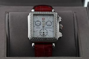 Michele 71-6000 Deco Diamond Bezel Women's Watch image 1
