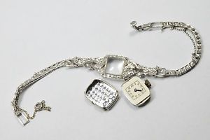 VTG Diamond 1.0 ct .900 Platinum Estate Antique Hamilton Watch Mechanical