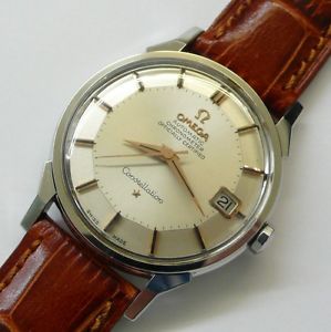 VINTAGE OMEGA CONSTELLATION PIE PAN DIAL. `60. EXCELLENT CONDITION. SERVICED.