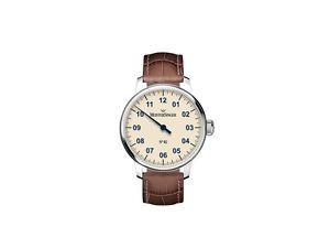 MeisterSinger Uhren Herrenuhr Einzeigeruhr N02 AM6603N
