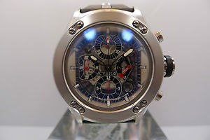 CVSTOS CHALLENGE R CHRONOGRAPH SWISS 44MM SAPPHIRE LIMITED VERY RARE COMPLETE