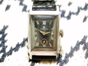 Vintage Tutima Glashutte Man’s Watch with Unique Movement