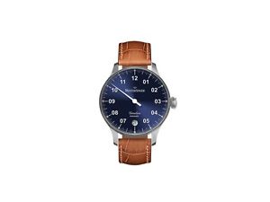 MeisterSinger Uhren Herrenuhr Einzeigeruhr Circularis Automatic CC908