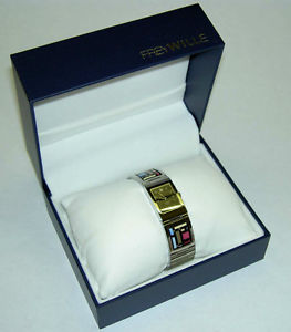 Authentic M FREY WILLE Contemporary Art New York City Manhattan 24K Enamel Watch