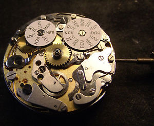 VALJOUX 723 (72c) CHRONOGRAPH CALENDAR MOVEMENT - RARE - NEW OLD STOCK
