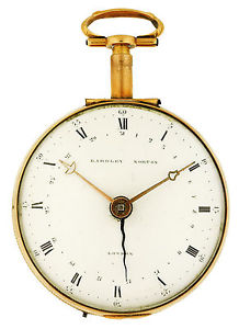 English “Edward Norton” Quarter Repeater Gilt Metal Open Face