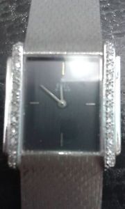 Ebel Damenuhr 750 Weißgold mit Diamanten 62,3 Gramm