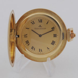 POCKET WATCH JAGUER LECOULTRE GOLD 18K IN WORKING ORDER
