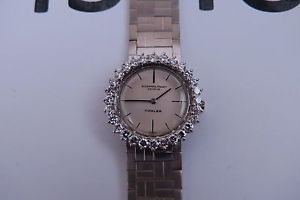 Audemars Piguet Vintage 18k White Gold Ladies Watch with Diamonds