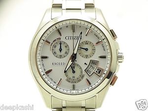 genuine CITIZEN radio Exceed TI Solar watch