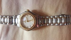 1911 Mini White Dial Steel and Yellow Gold Bracelet Ladies Watch