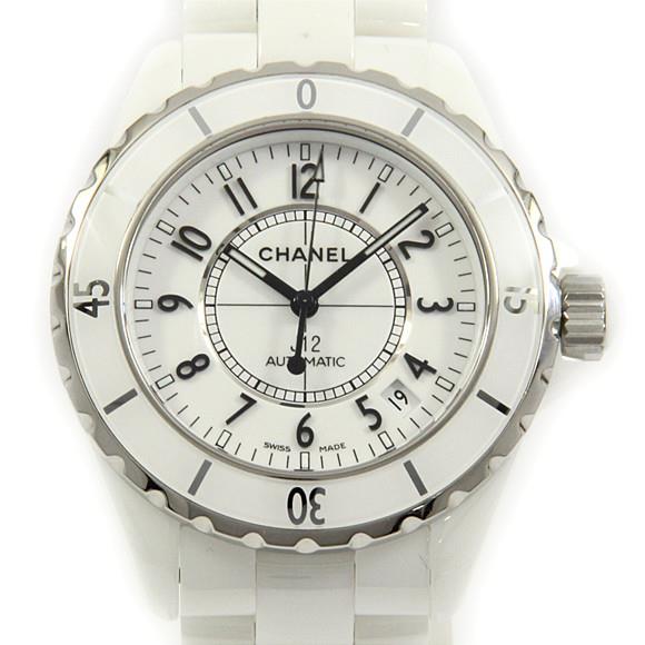 Used[B] Watch Chanel H0970 J12 38mm ceramic Self winding White Arabic F5Z