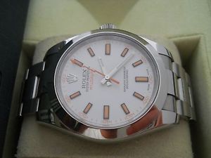ROLEX MILGAUSS REF.116400 BOX&PAPER YEARS 2012