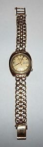 Bulova Accuquartz N2 14k Solid Yellow Gold Case & Band Men's Watch - 90.8 Grams