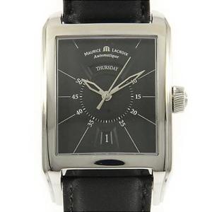 Used[B] Watch Maurice Lacroix PT6137-SS001-32E Pontus Rectifier Black Black X8H