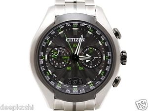 genuine CITIZEN Promaster satellite wave TI Solar radio watch