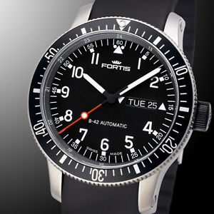 NEU - FORTIS B-42 OFFICIAL COSMONAUTS DAY-DATE 647.27.11K TITAN UVP: 1740,- €