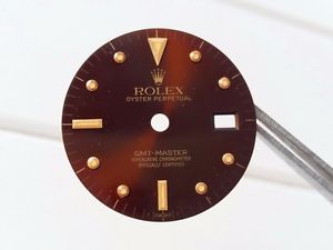 Rare Rolex Gmt Brown dial quadrante Ref. 16753 16758