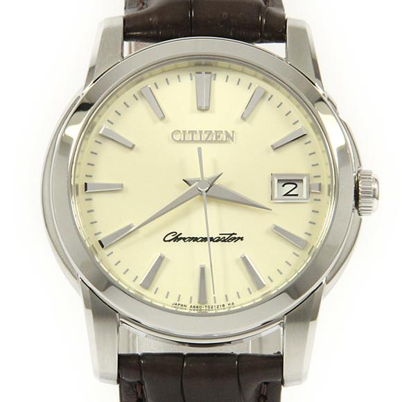 Used[B] Watch Citizen A660-T013368 / CTQ57-1203 The Citizen Ivory Brown D8O