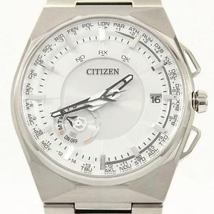 Used[B] Watch Citizen F100-T021085 / CC2001-57A Satellite wave Silver I1D