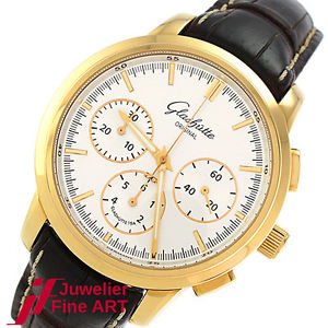 GLASHÜTTE ORIGINAL *Senator Klassik* 18K Rotgold - Automatik Chronograph - 2009