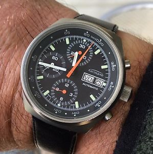 Early Original Guinand Series 60 Automatic Chronograph Watch
