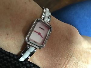 Chanel Premiere Watch Ultra White Ceramic with Diamonds