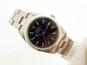 ROLEX AIR-KING PRECISION REF 14000 VETRO ZAFFIRO SCATOLA E GARANZIA DA 1 EURO !!